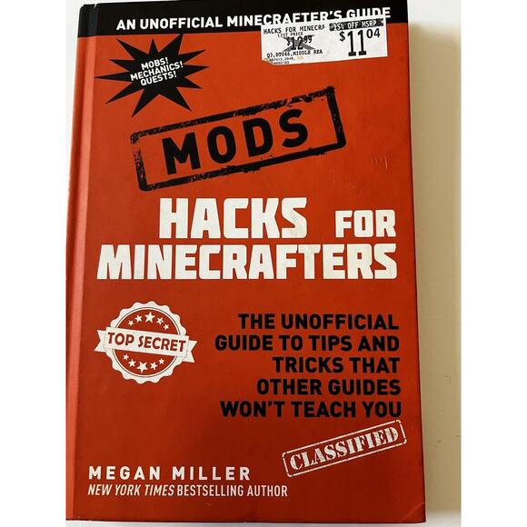 Hacks for Minecrafters: Mods The Unofficial Guide Tips Tricks Book Guide Refer - Picture 4 of 8